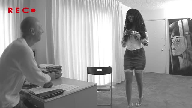 Ebony girl anal sex video